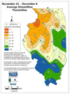 November 23 - December 6 Average Streamflow Percentiles