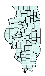 This map shows the precipitation suitability of this crop in the state of Illinois.