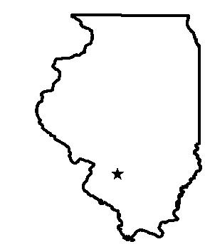 Locator map for Breese