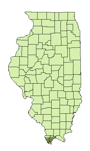This map shows the growing days suitability of this crop in the state of Illinois.