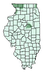 This map shows the overall suitability of this crop in the state of Illinois.