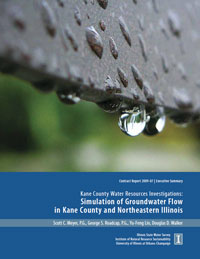 Kane County Water Resources Investigations: Simulation of Groundwater Flow in Kane County and Northeastern Illinois - Executive Summary cover