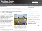 News Gazette article on Dr. Wang and Atmospheric Gene Flow experiments