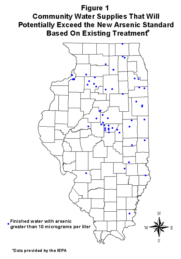 Community Water Supplies at Risk for Exceeding Arsenic Standard