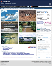 Water and Atmospheric Resources Monitoring Program (WARM) Home Page