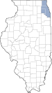 Cook, Dupage, and Lake counties Cook, Dupage, and Lake counties