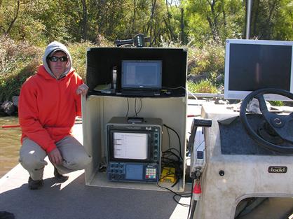 Odom Echo sounder and GPS system Odom Echo sounder and GPS system