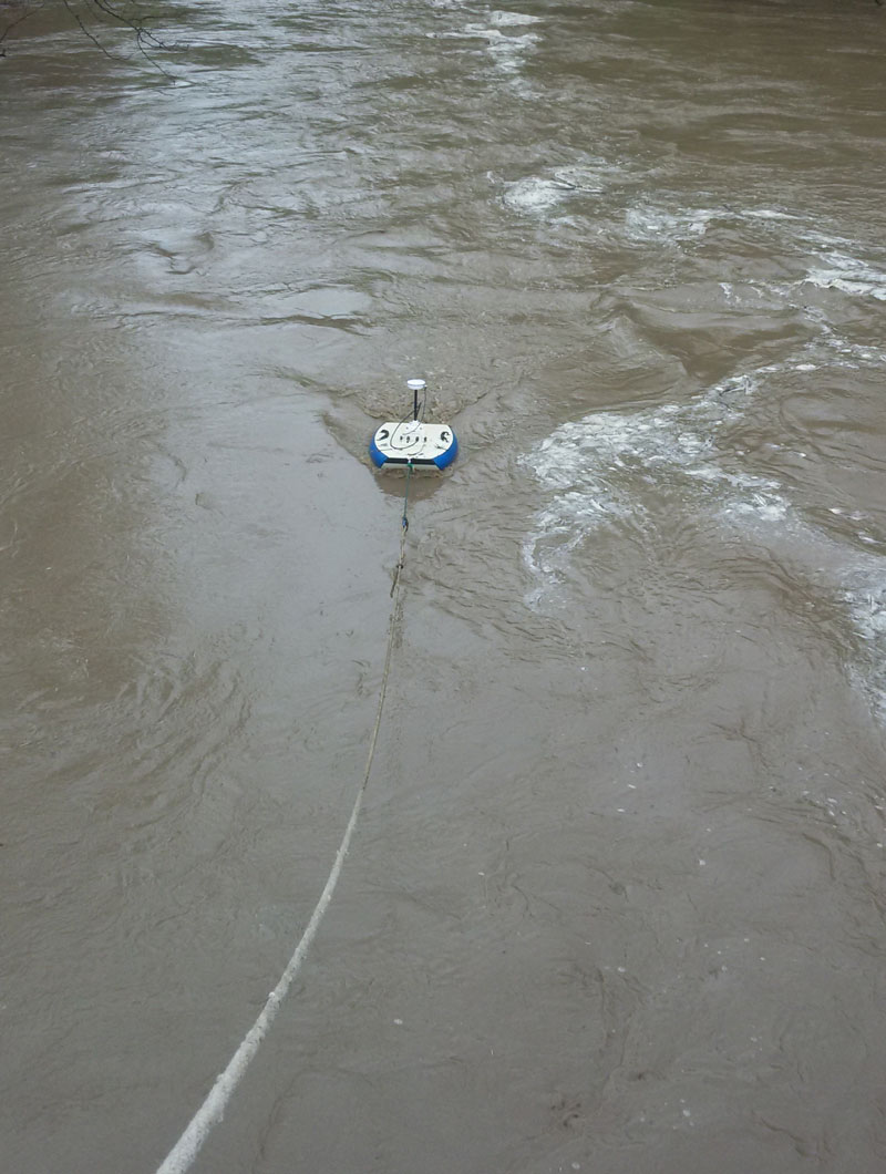 Sontek M9 high flow measurement