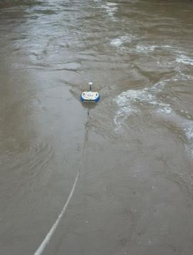 M9 high flow measurement Sontek M9 high flow measurement