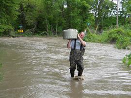 ISCO sample retrieval ISCO base sample retrieval during storm event