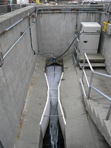 Wastewater Treatment Plant Flume