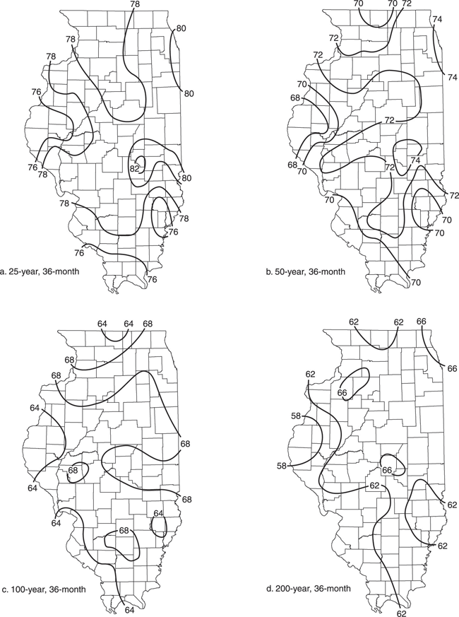 36onth drought map