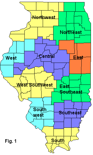 Rainfall Frequencies for Illinois and the Midwest, Illinois State ...